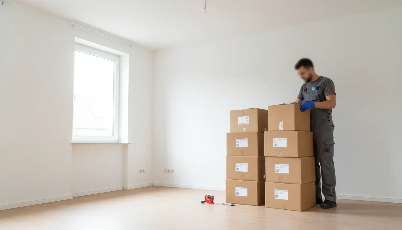 Entrümpelung einer Wohnung